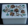  marble inlay box with paua shell box-RE2315