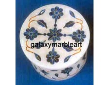 marble inlay ring box-RO2107