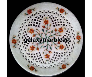 Marble inlay work with Lattice plate Pl-813