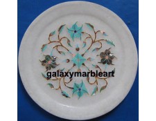 Pietra dura marble plate Pl-509