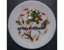 Galaxy marble art inlay plate Pl-531