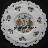 Filgree work with inlay art from Taj Mahal plate pl-709 