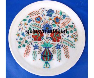 Timeless beauty marble inlay plate Pl-993