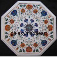  High quality Pietra dura stones inlaid rose flowers table top WP-16215