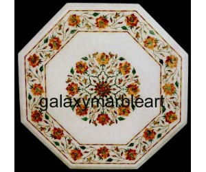 Fine quality marble inlay table top WP-1872