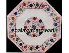 Indian marble inlay table top, WP-1886